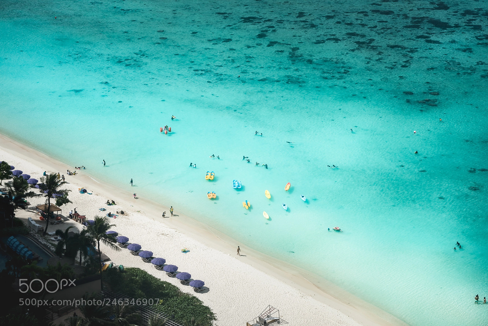 Nikon D810 sample photo. Clear water of guam photography