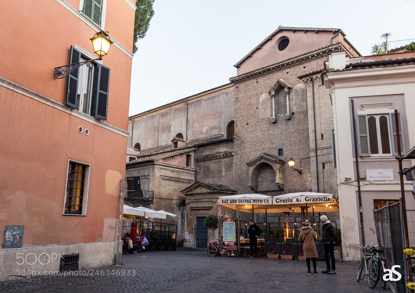 Canon EOS 600D (Rebel EOS T3i / EOS Kiss X5) sample photo. Trastevere in february photography