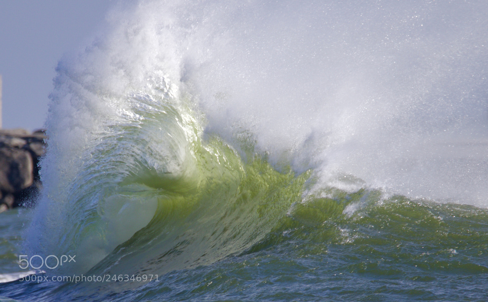 Canon EOS 7D Mark II sample photo. The wave photography
