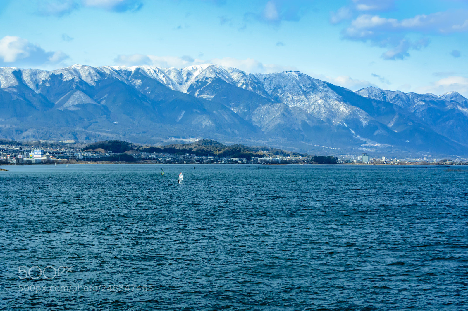 Nikon D5200 sample photo. 琵琶湖・冬景色 photography