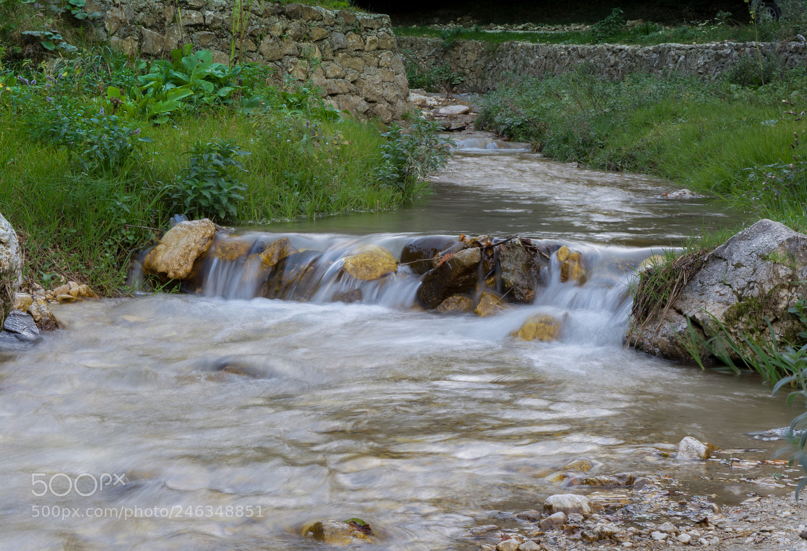 Nikon D5200 sample photo. Autumn river flows photography