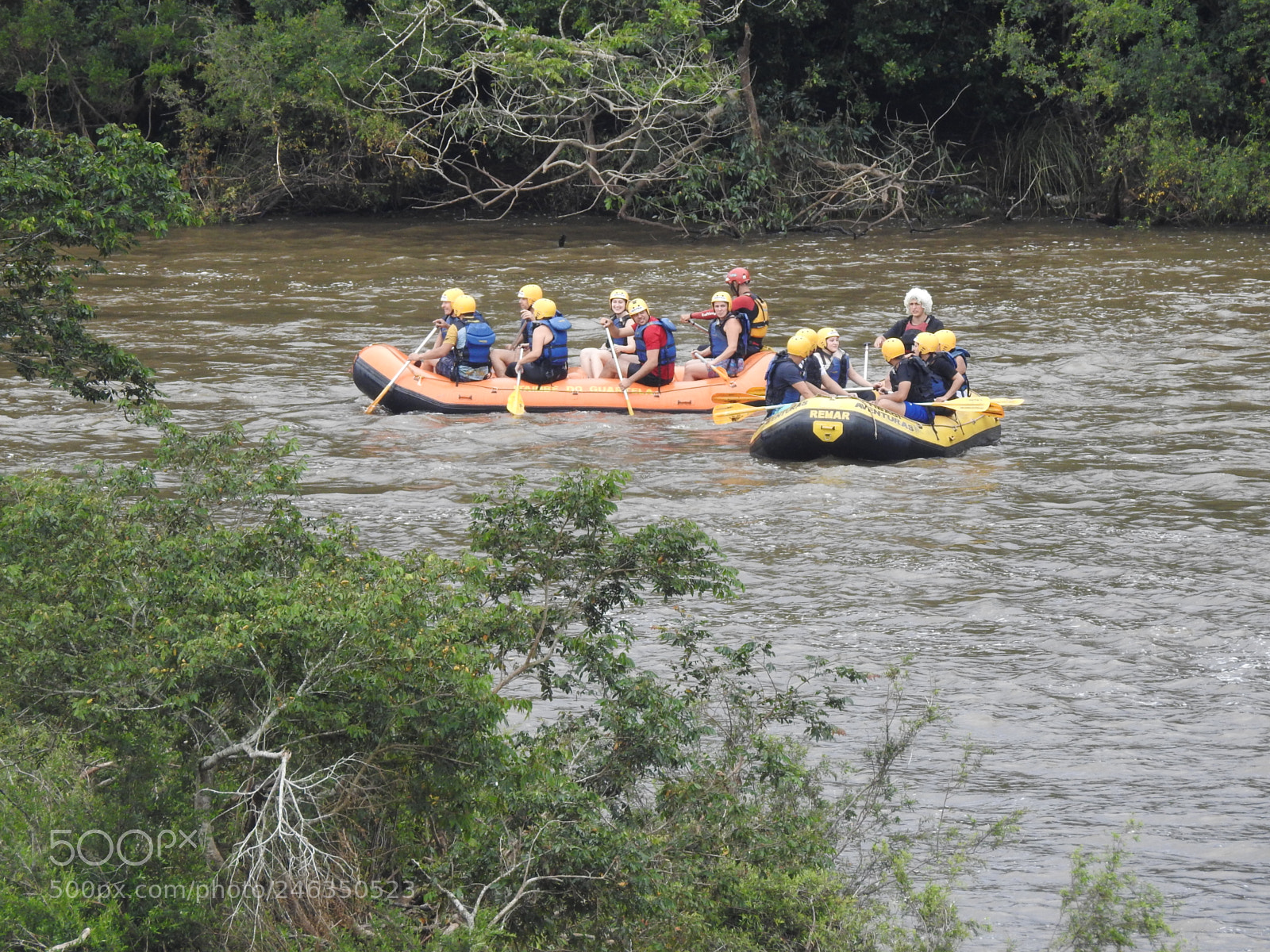 Nikon Coolpix P900 sample photo. Rafting no rio tibagi photography