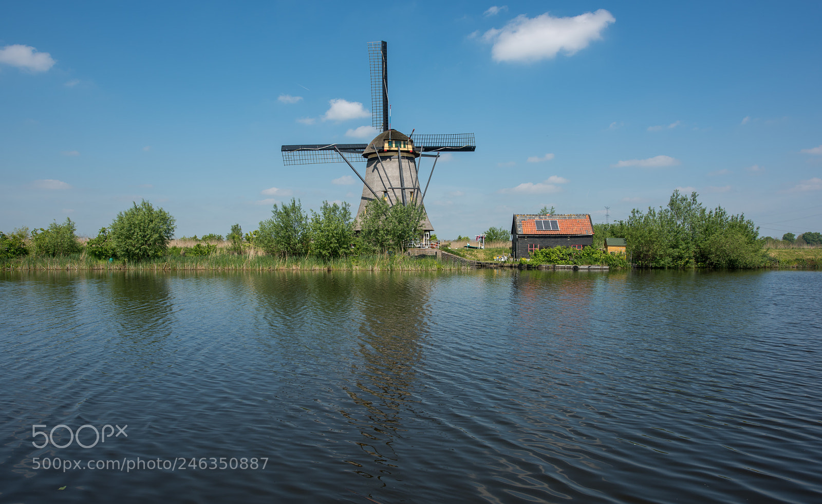 Nikon D810 sample photo. Kinderdijk photography