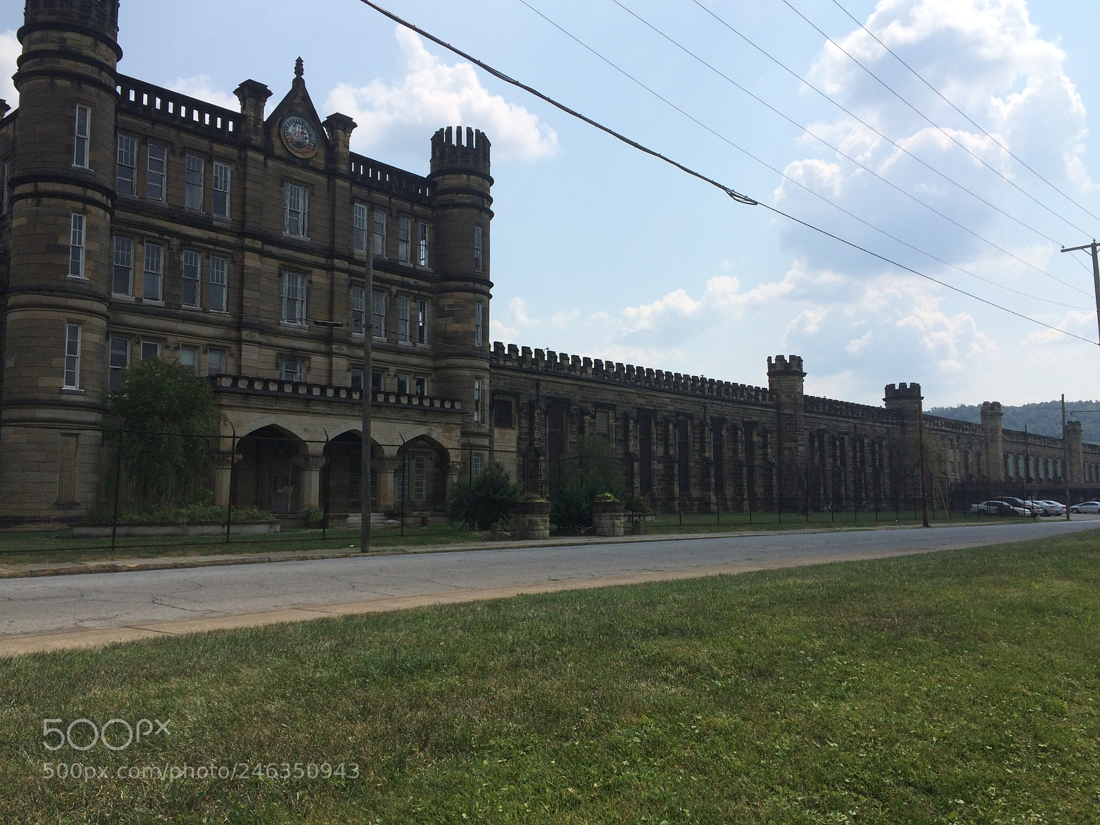 Apple iPhone 5s sample photo. West virginia penitentiary photography