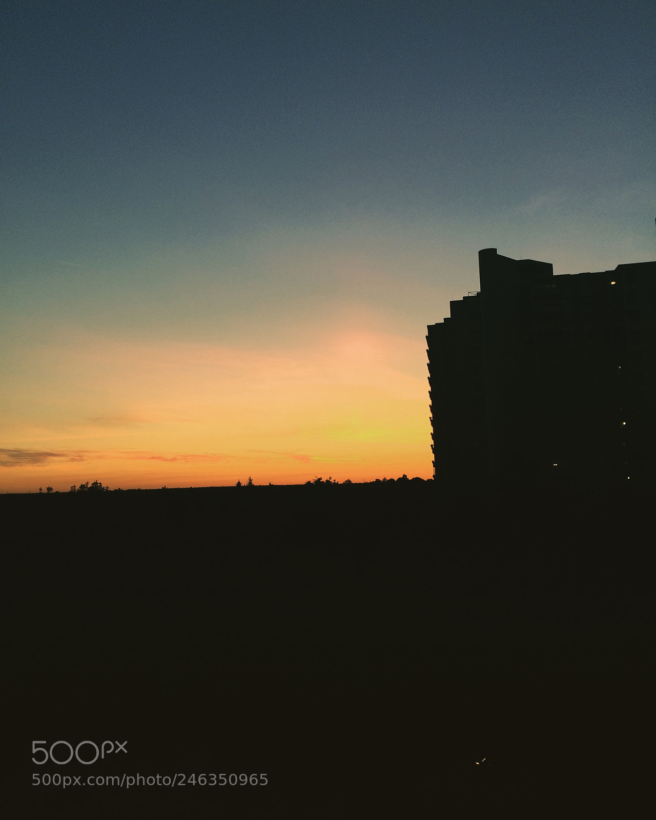 Apple iPhone 5s sample photo. Sunset in the hood photography