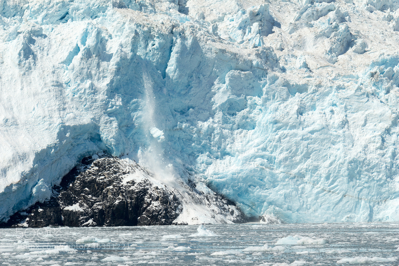 Canon EOS 650D (EOS Rebel T4i / EOS Kiss X6i) sample photo. Glacier calving photography