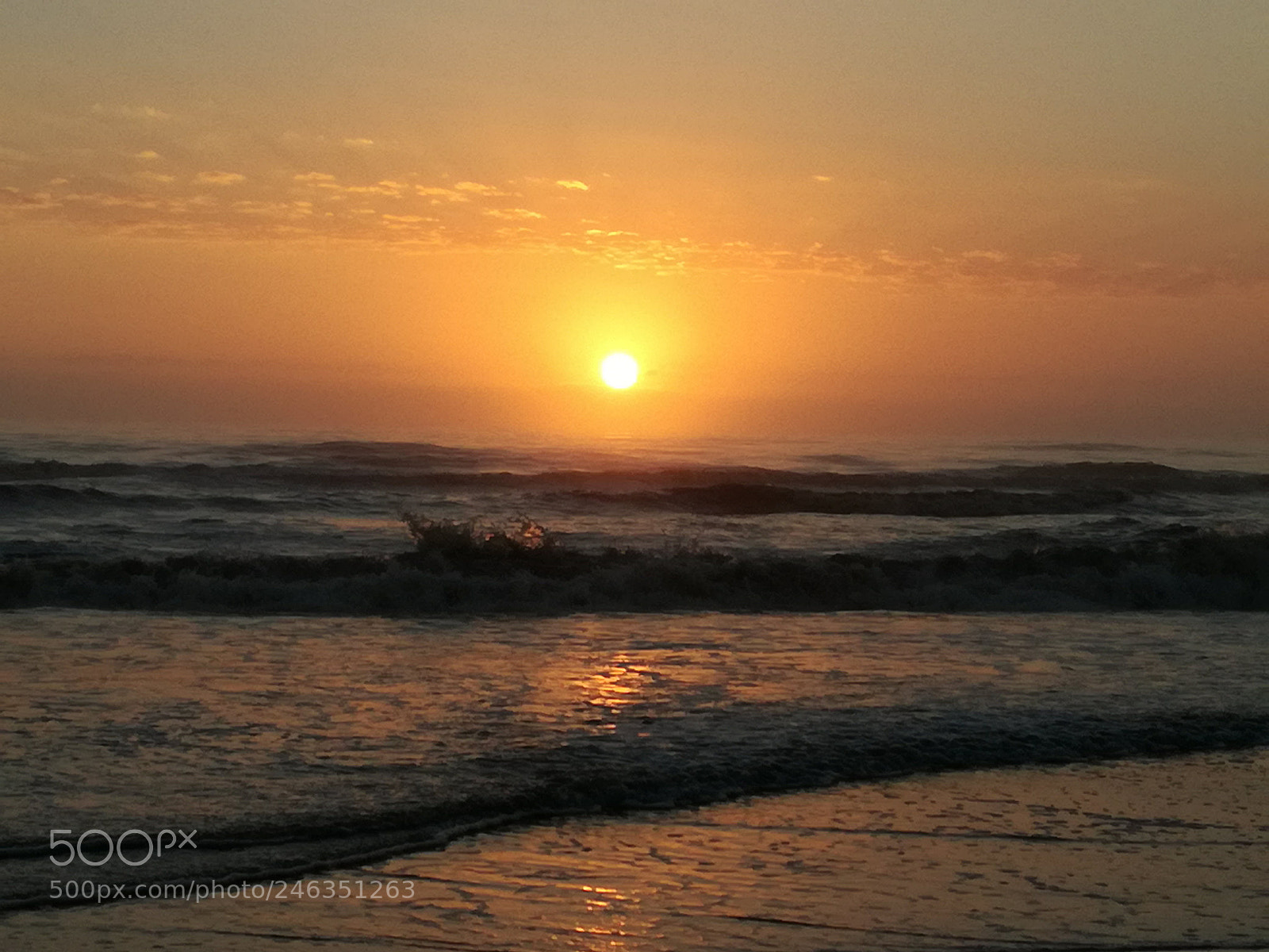 HUAWEI P9 LITE sample photo. Amanecer en el mar photography