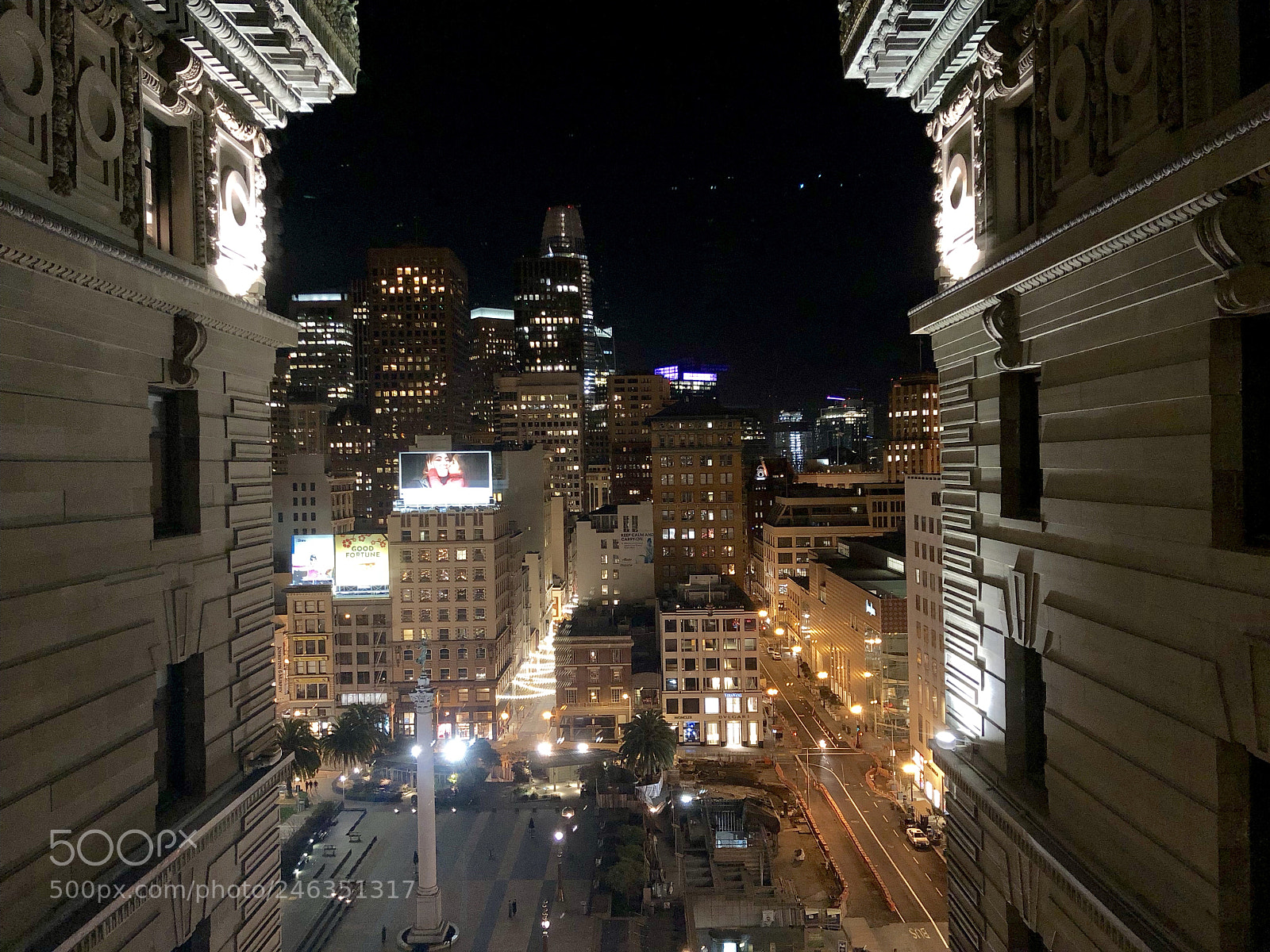 Apple iPhone X sample photo. Evening in san francisco photography