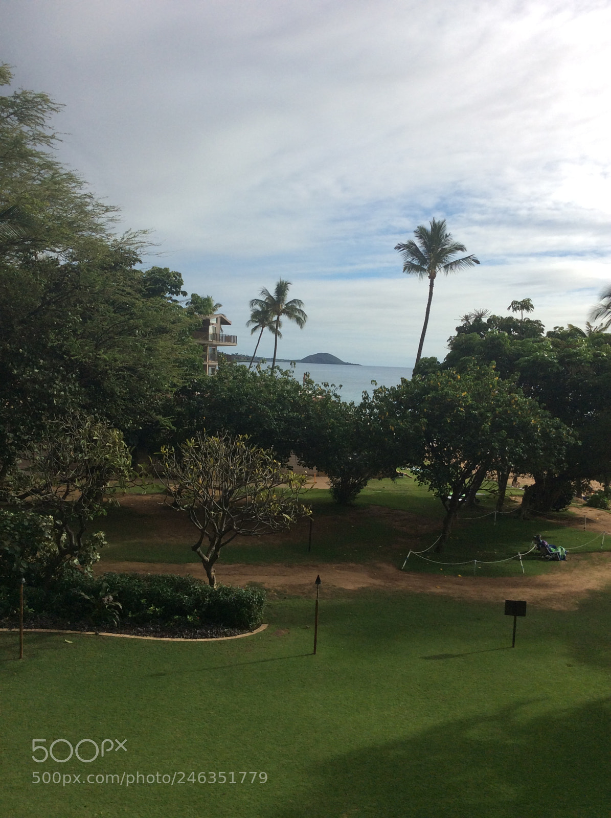 Apple iPad Air sample photo. Wailea view in hawaii photography