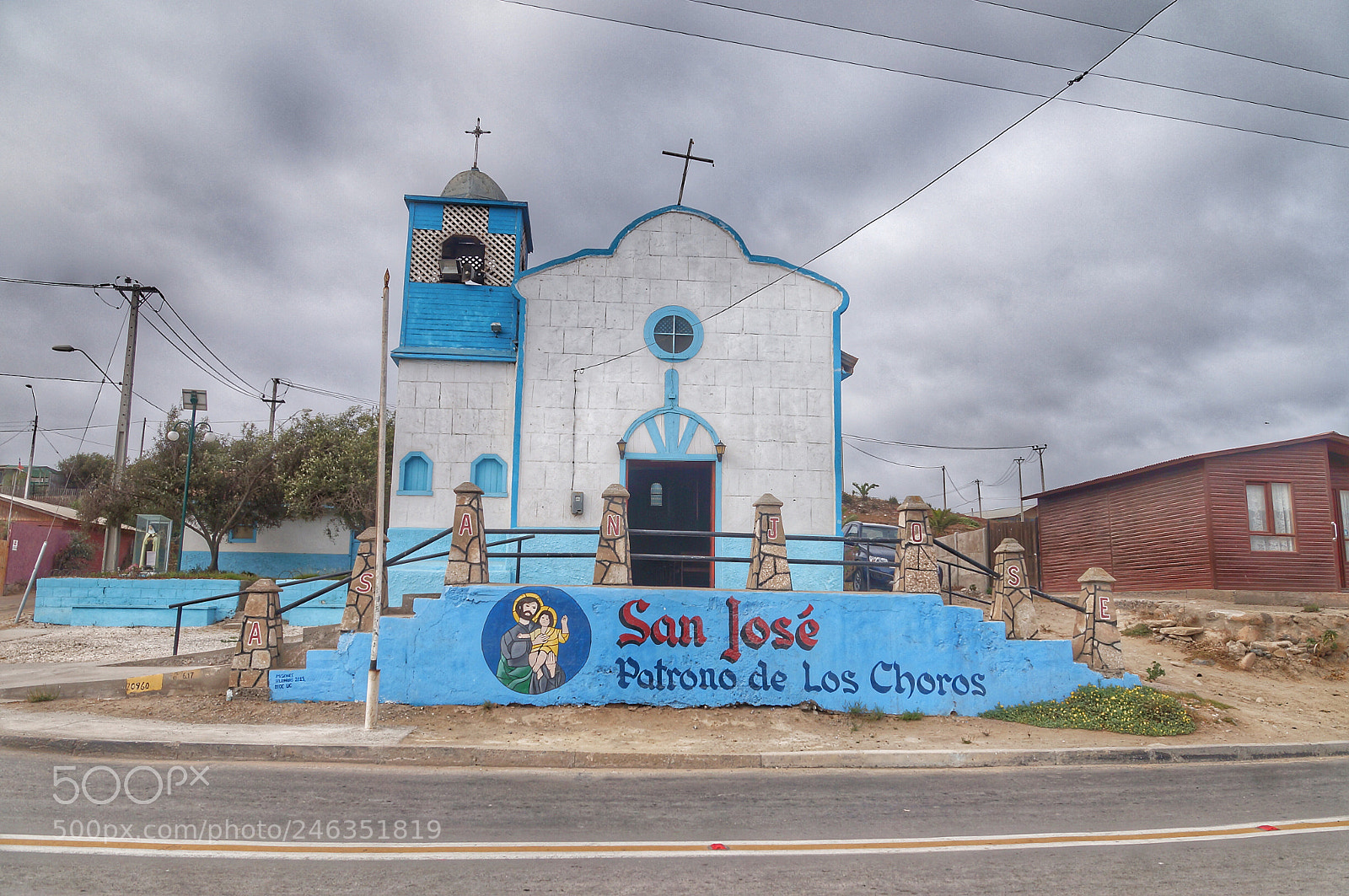 Sony SLT-A37 sample photo. Iglesia pueblo los choros photography