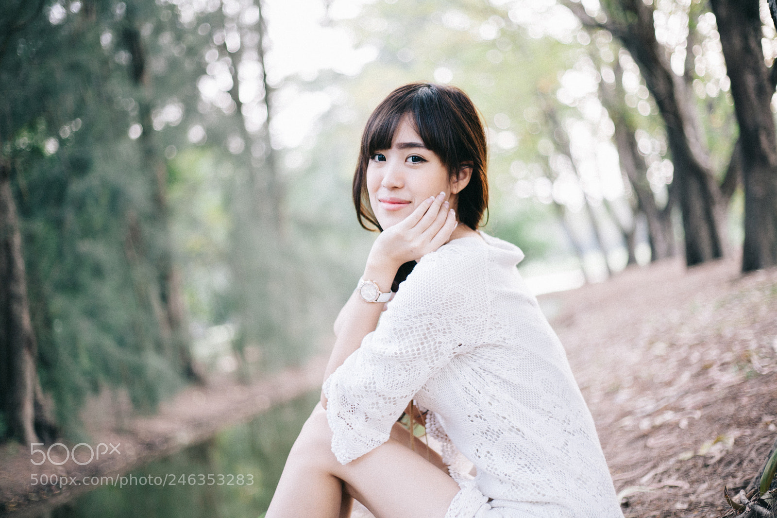Canon EOS 5D sample photo. The beauty white skin photography