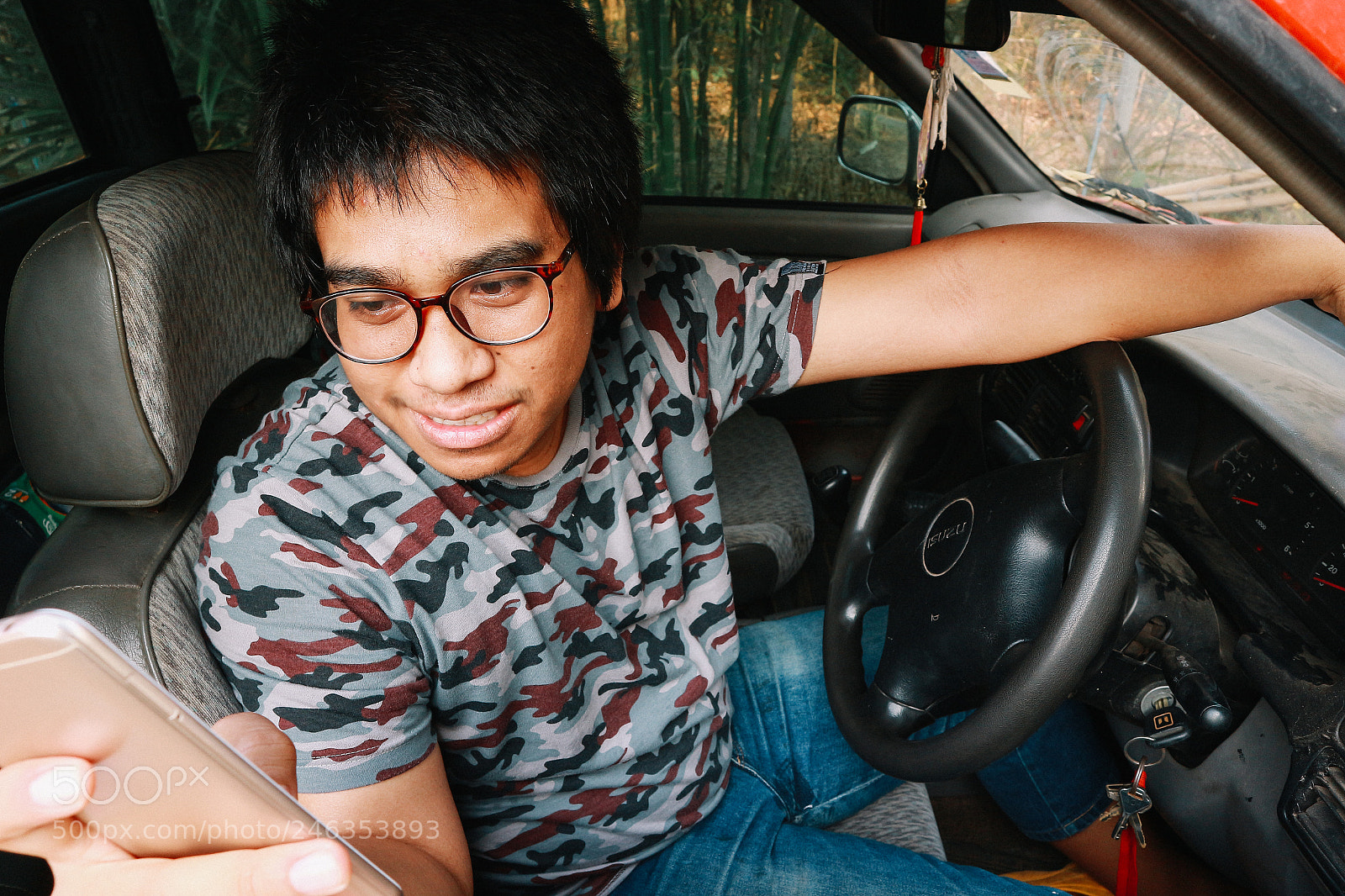 Canon EOS M10 sample photo. Unsafe driver using smart photography