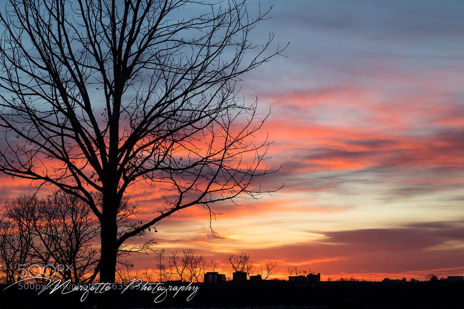 Canon EOS 6D Mark II sample photo. Sunset february photography
