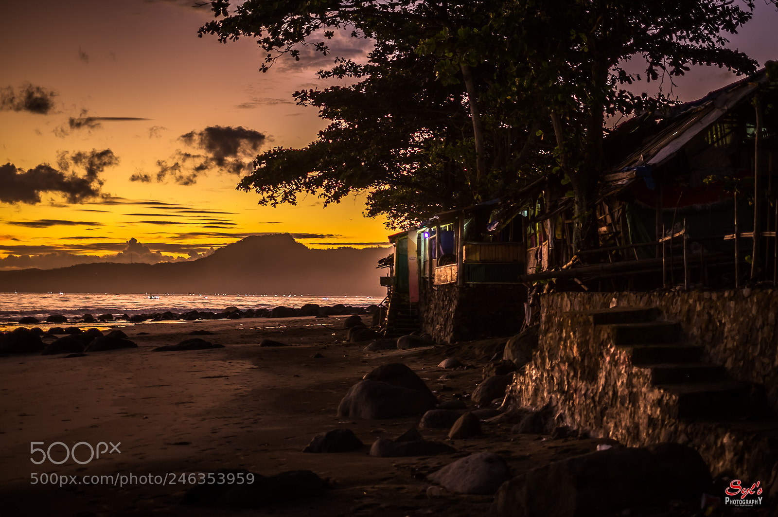 Fujifilm X-T1 sample photo. Karang aji sunset photography
