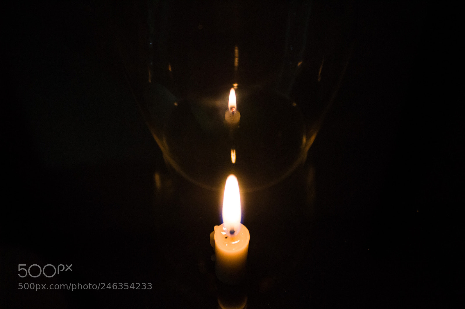Canon EOS 1300D (EOS Rebel T6 / EOS Kiss X80) sample photo. Candle reflections photography
