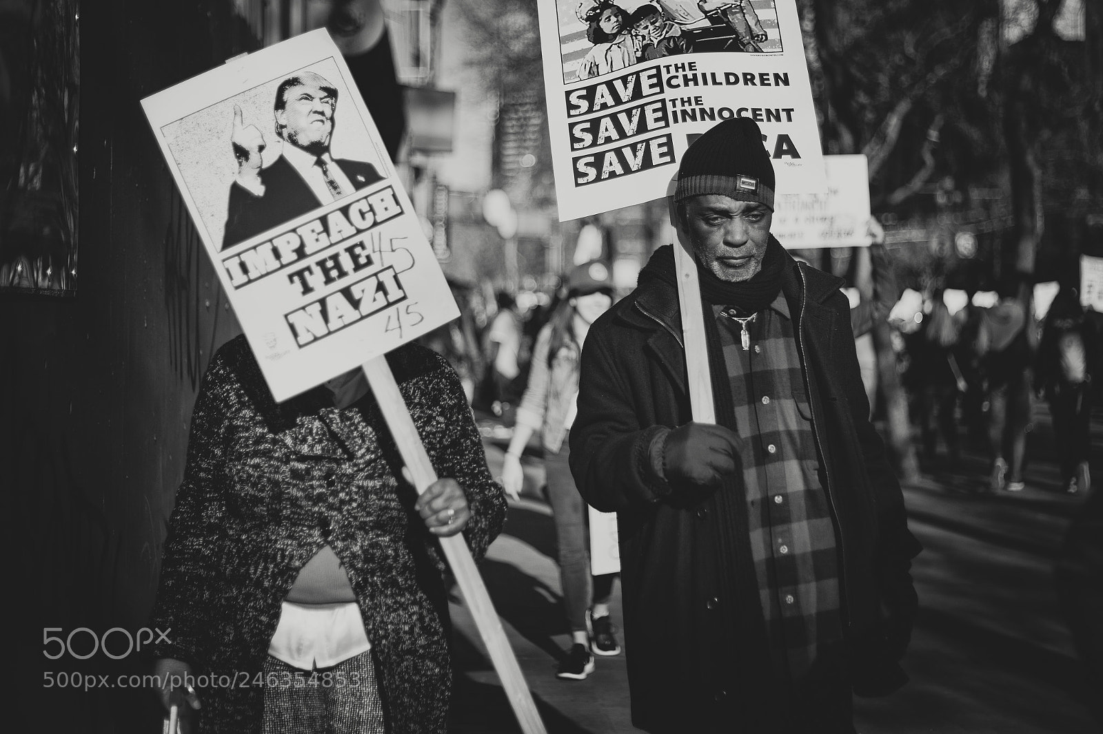 Canon EOS 6D Mark II sample photo. 2018 women's march photography