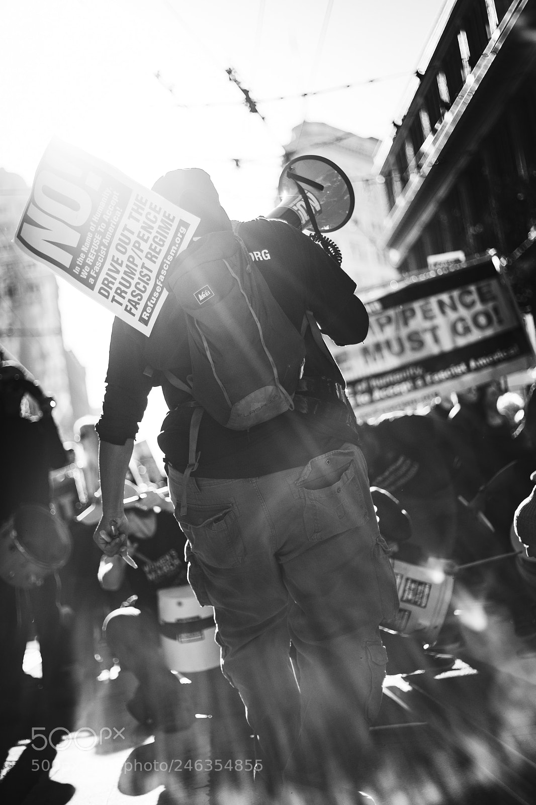 Canon EOS 6D Mark II sample photo. 2018 women's march photography