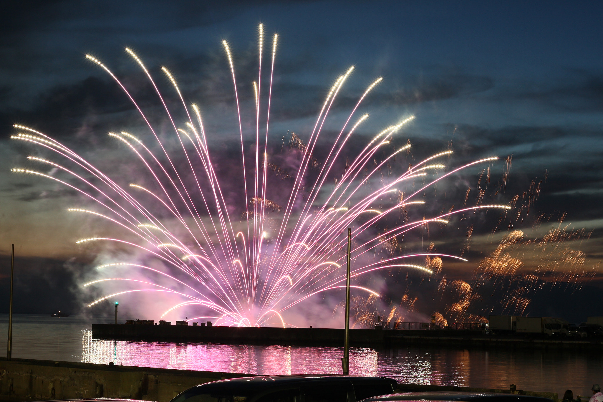 Canon EOS 7D + Canon EF 50mm F1.8 STM sample photo. Fireworks photography