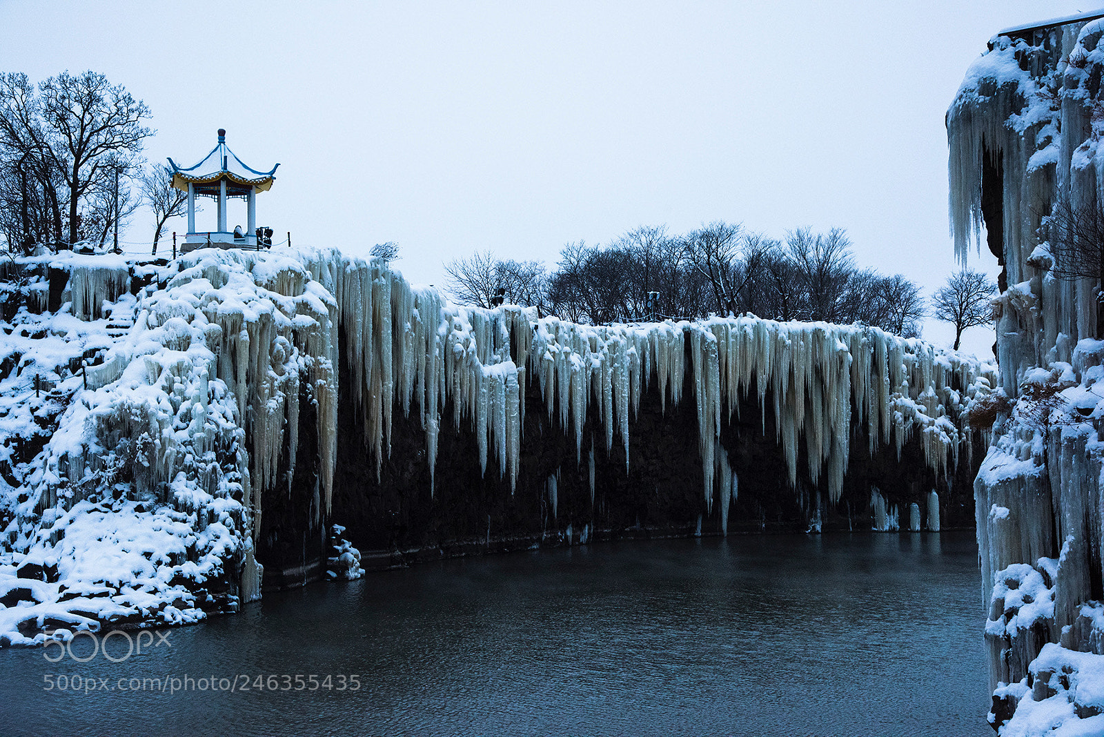 Nikon D810 sample photo. 鏡泊湖 photography
