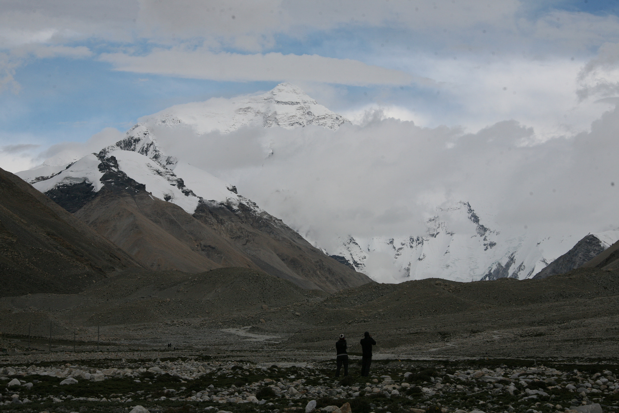 Canon EF 28-300mm F3.5-5.6L IS USM sample photo. Watchers at the foot of everest photography