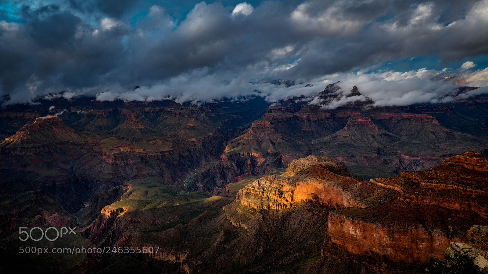 Sony a7R II sample photo. Grand canyon sunset photography