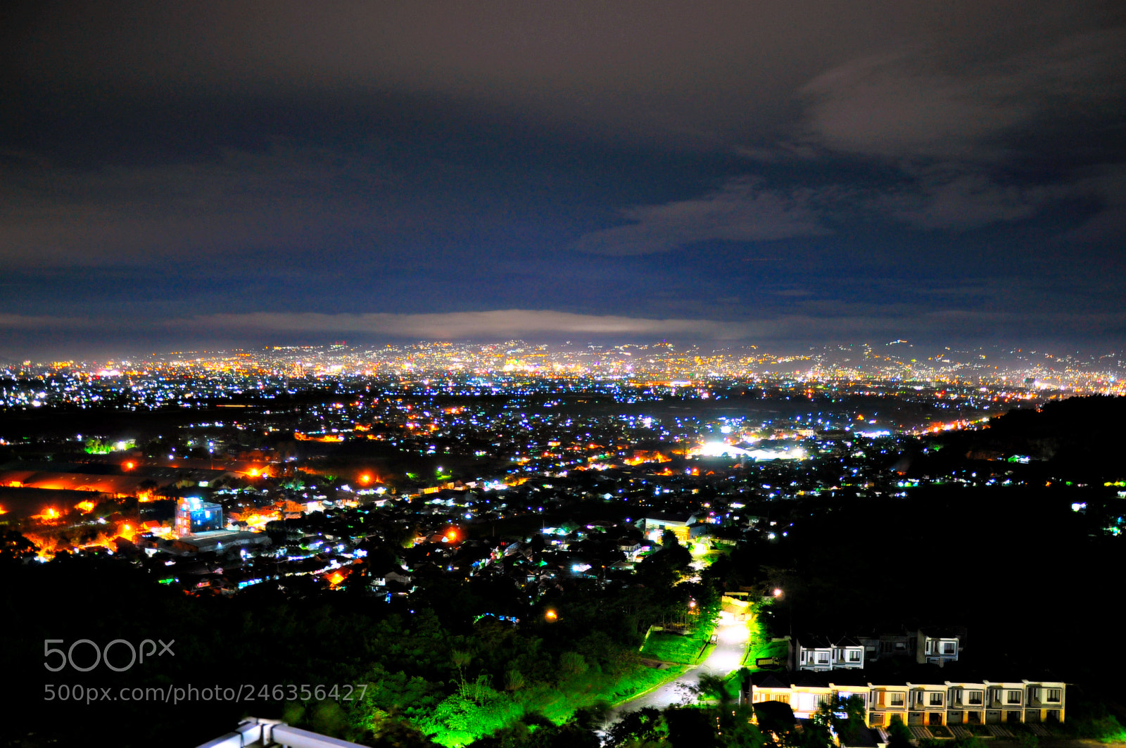 Nikon D90 sample photo. Night view from the photography