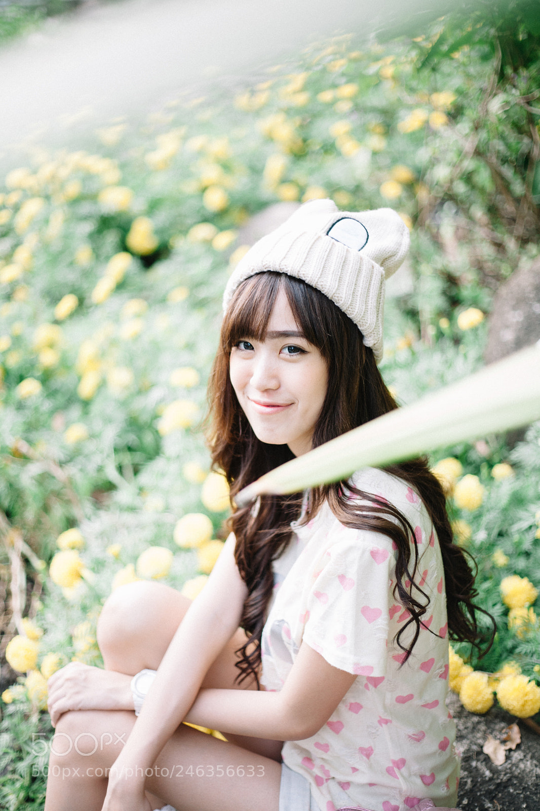 Canon EOS 5D sample photo. Beauty girl in korean photography