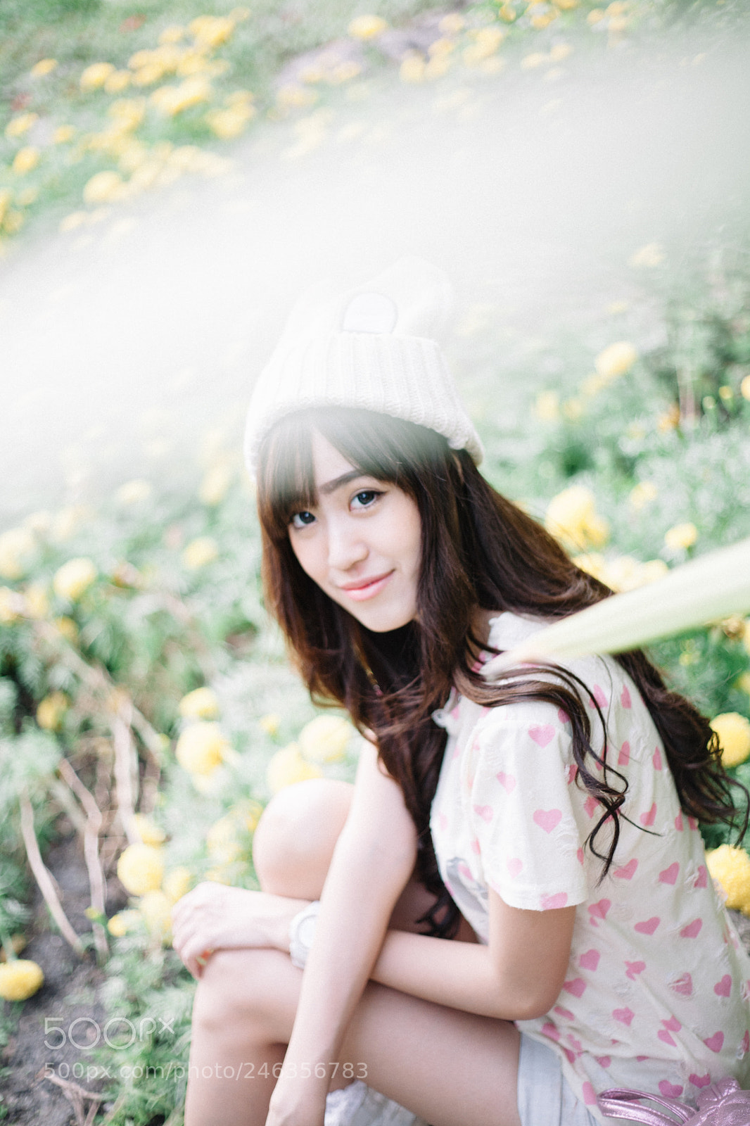 Canon EOS 5D sample photo. Beauty girl in korean photography