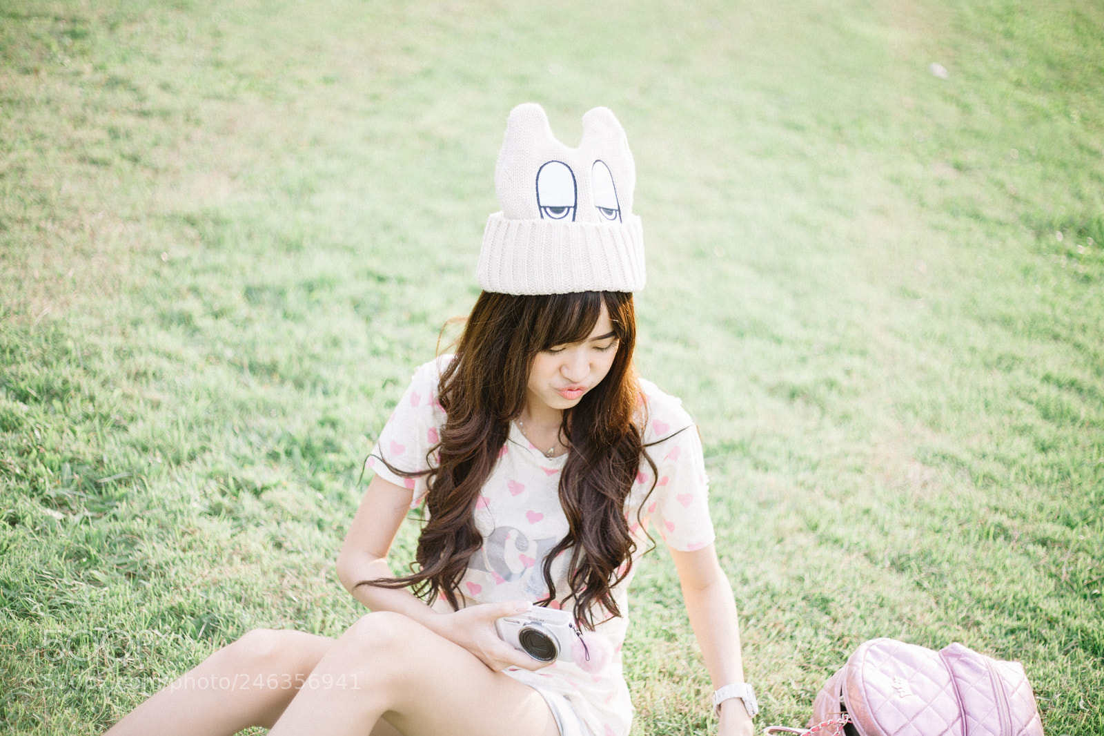 Canon EOS 5D sample photo. Beauty girl in korean photography