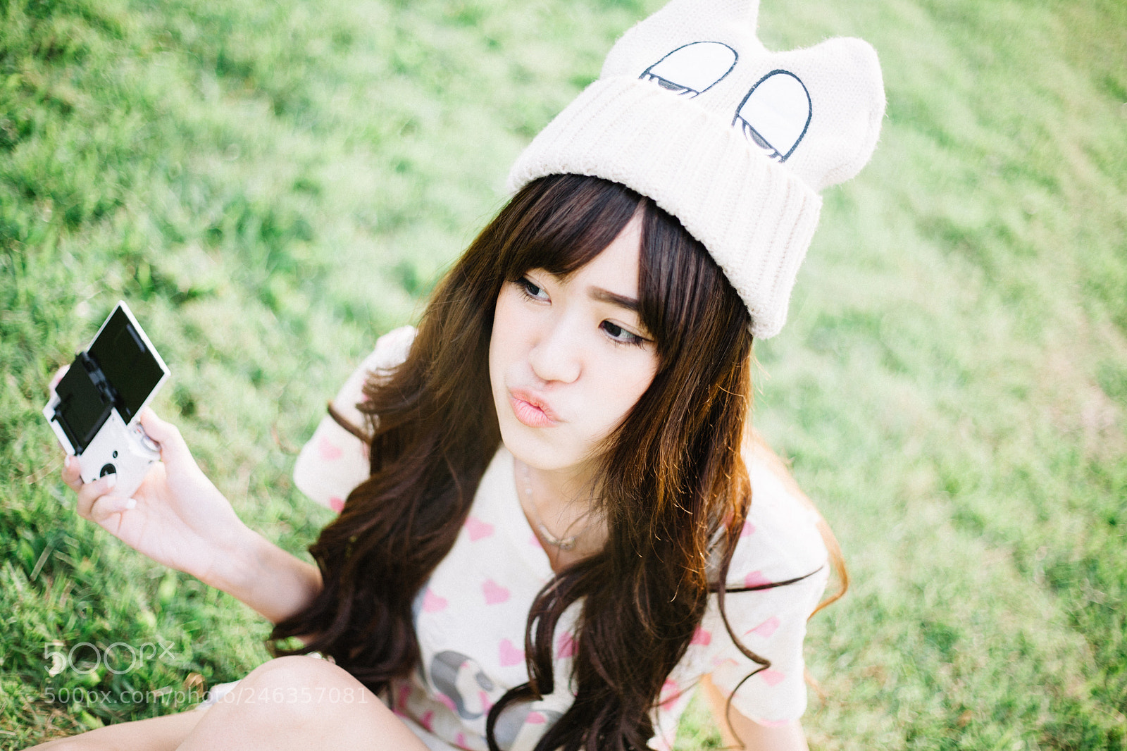 Canon EOS 5D sample photo. Beauty girl in korean photography