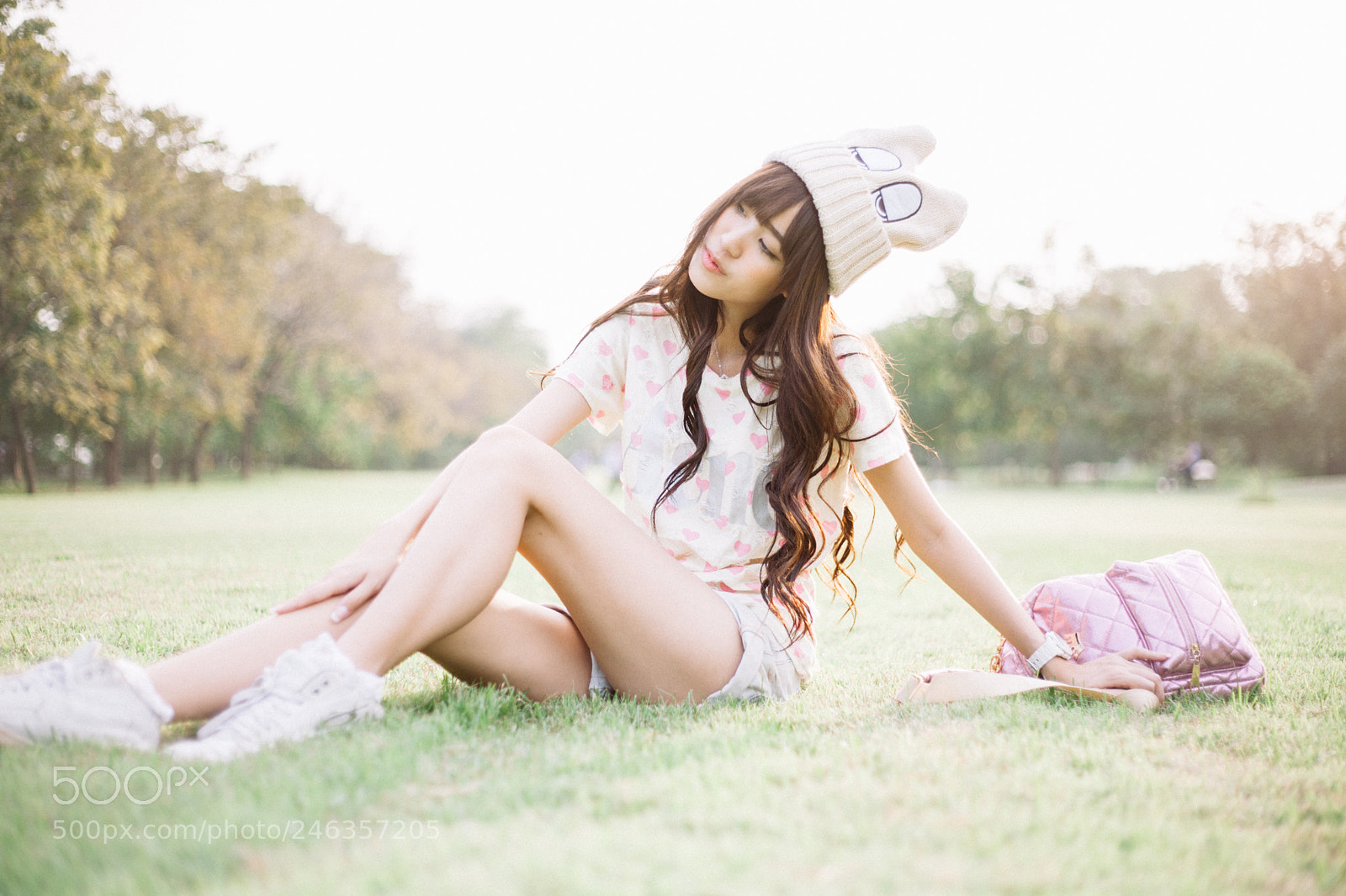 Canon EOS 5D sample photo. Beauty girl in korean photography