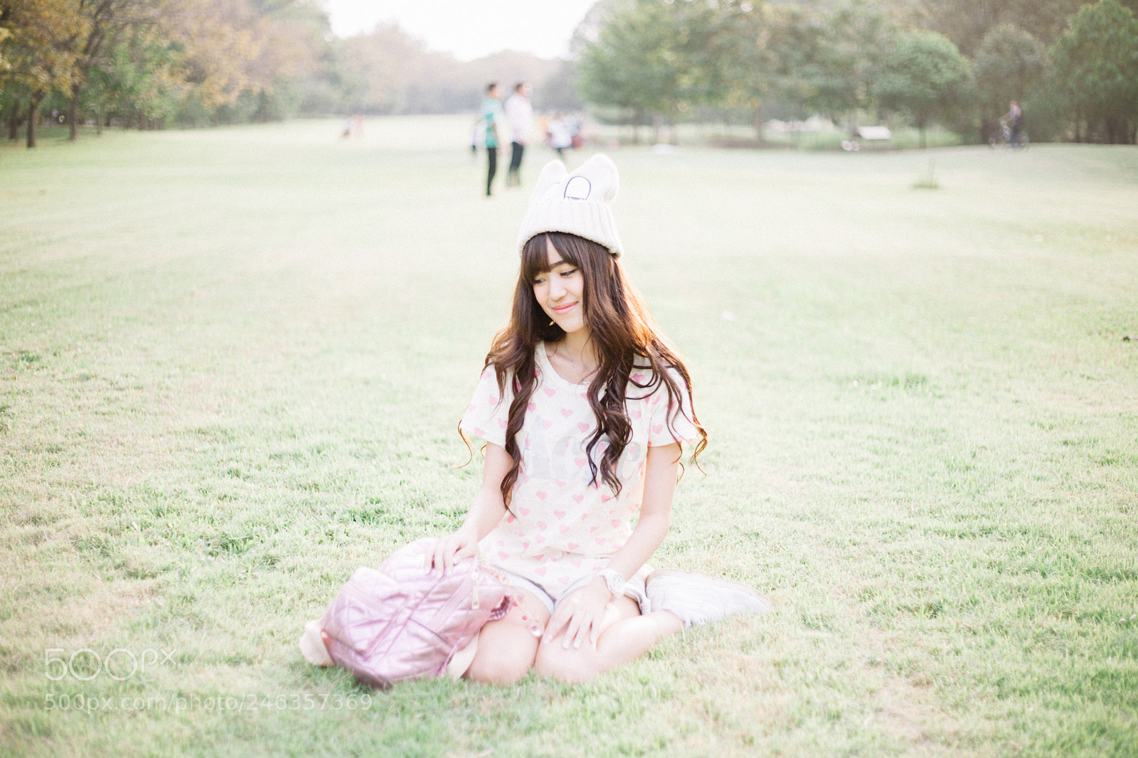 Canon EOS 5D sample photo. Beauty girl in korean photography