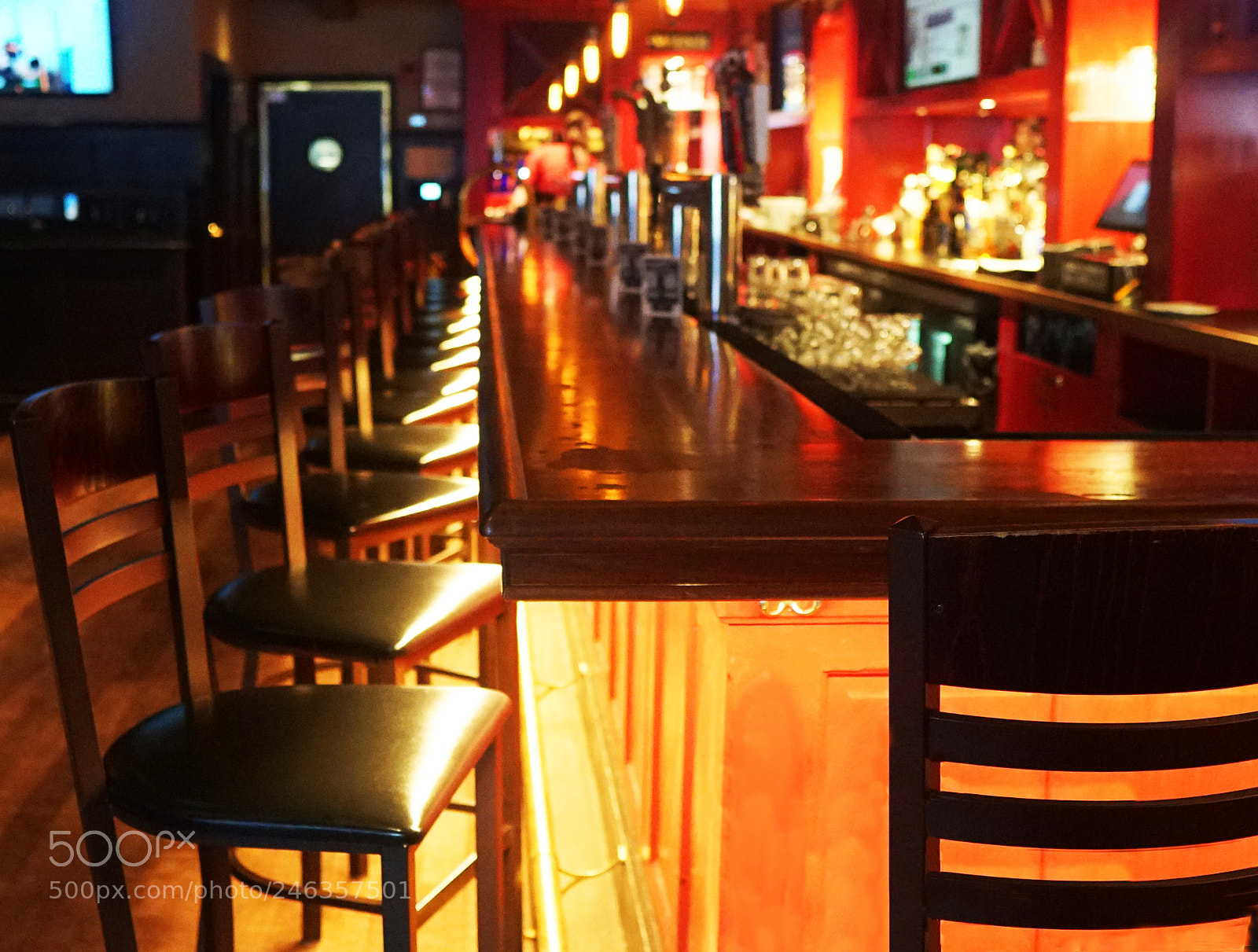 Sony a6500 sample photo. An empty bar photography