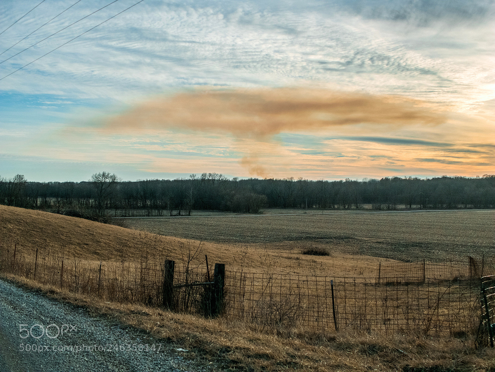 Panasonic Lumix DMC-GX85 (Lumix DMC-GX80 / Lumix DMC-GX7 Mark II) sample photo. Smoke in the sky photography