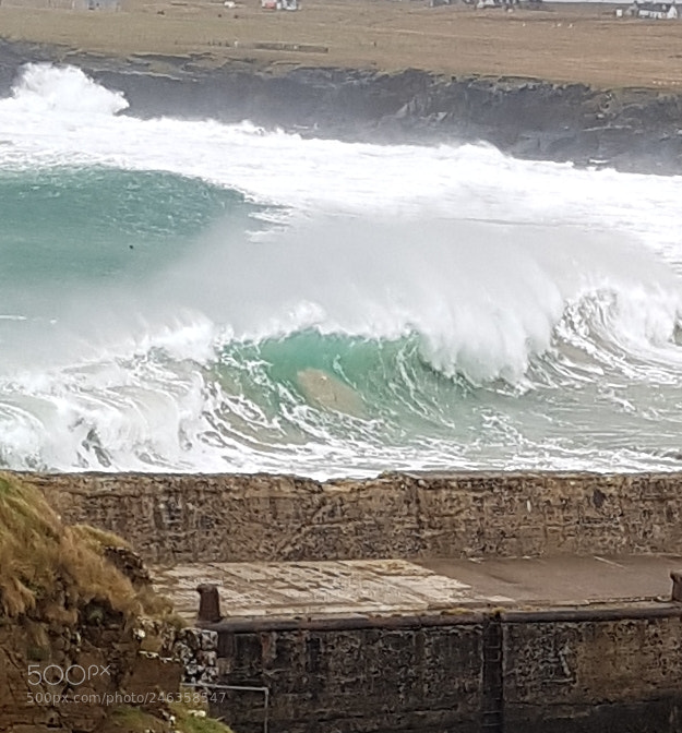 Samsung Galaxy S7 Edge sample photo. Port of ness storm photography