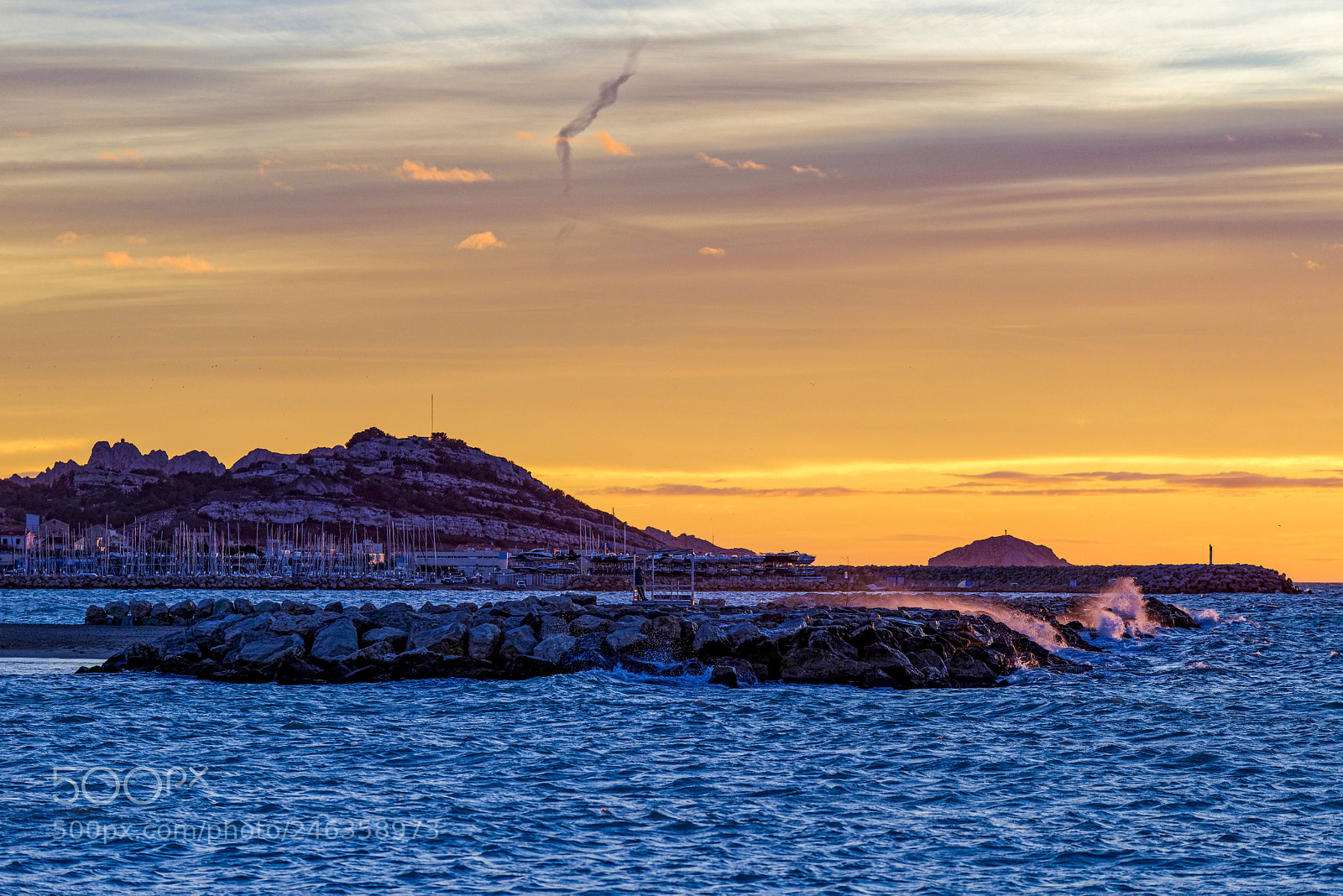 Nikon D800 sample photo. Seaside at twilight # 5 photography