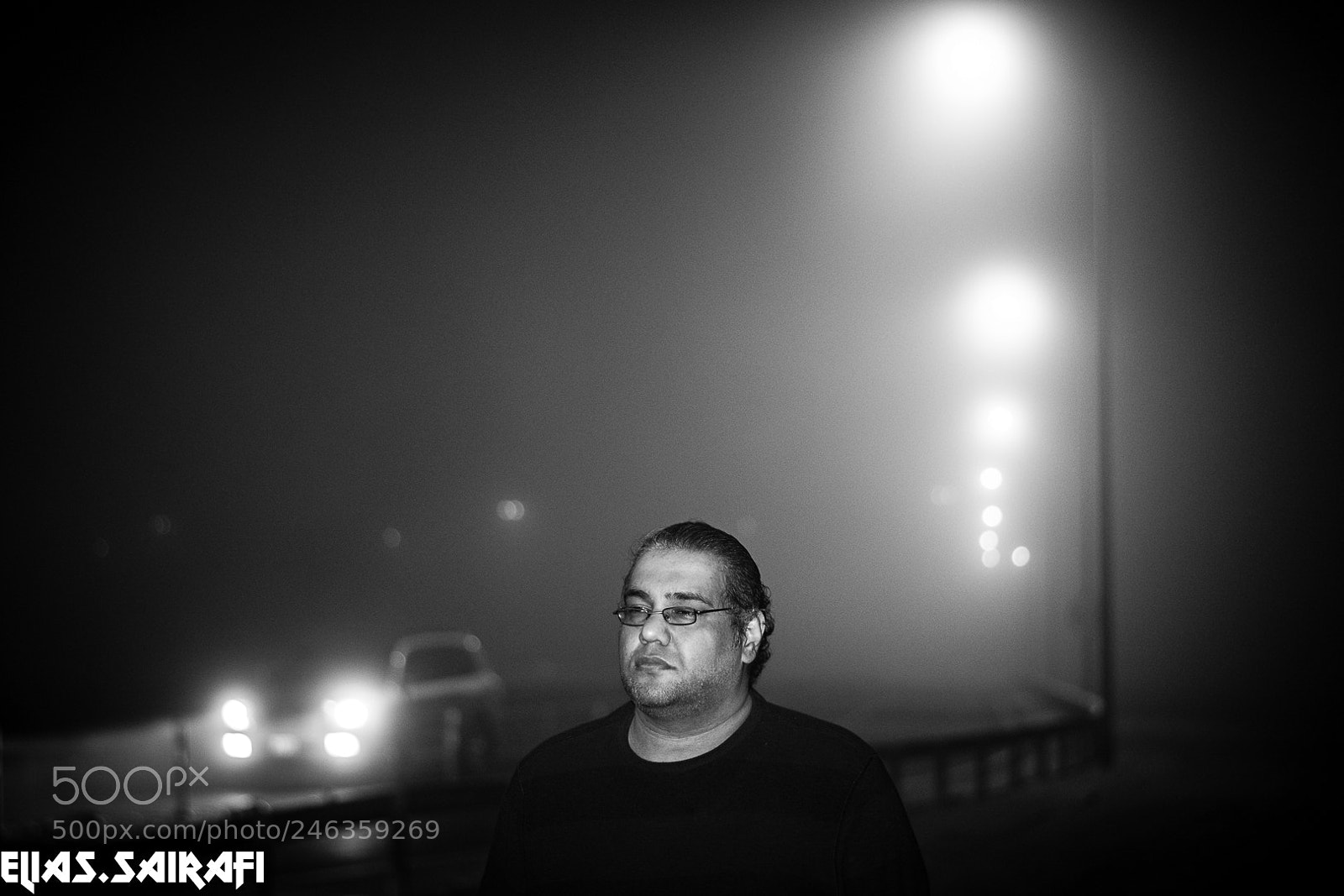 Nikon D5200 sample photo. In the fog photography