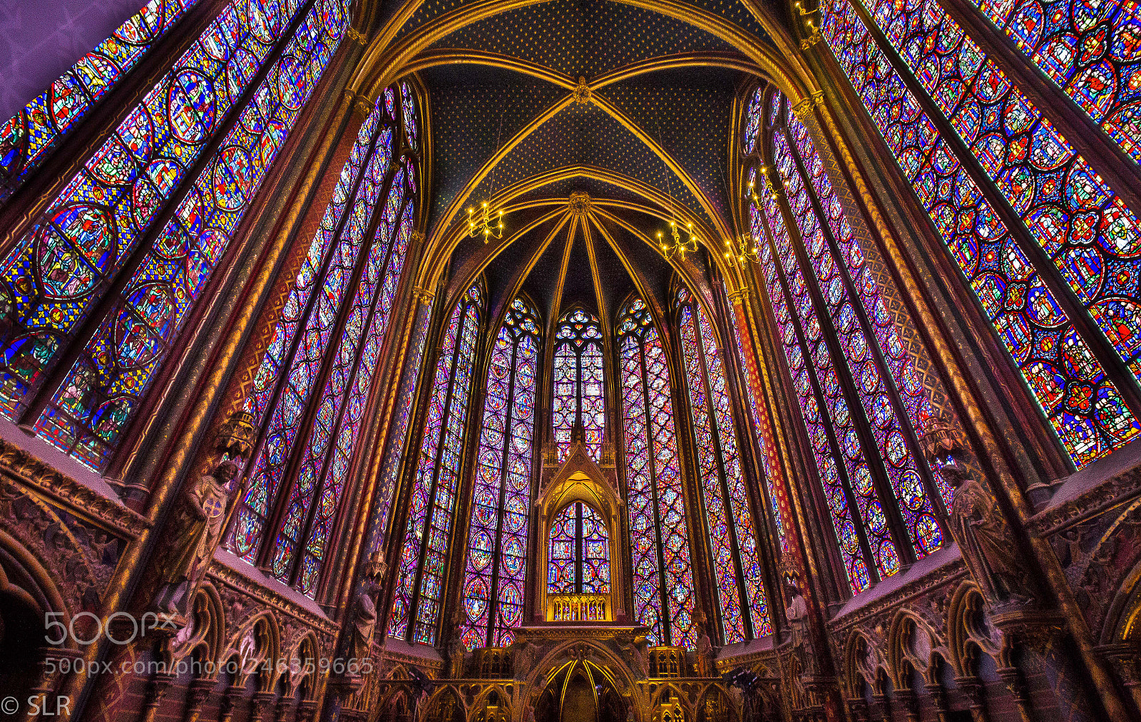 Canon EOS 60D sample photo. Sainte-chapelle photography