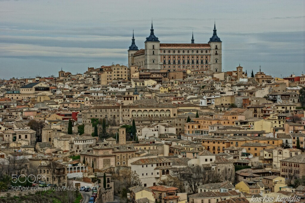 Sony SLT-A77 sample photo. Toledo panorama spain photography