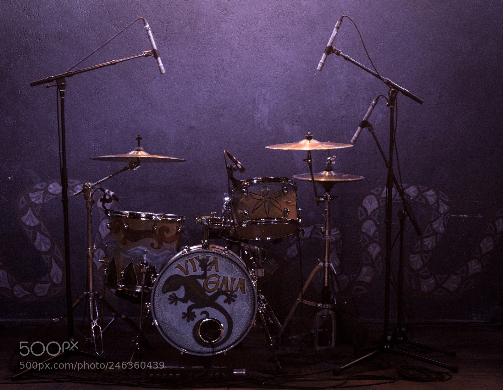 Nikon D3200 sample photo. Drum set all set photography