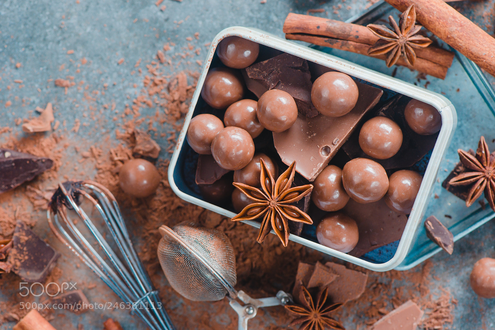 Nikon D800 sample photo. Round chocolates in a photography