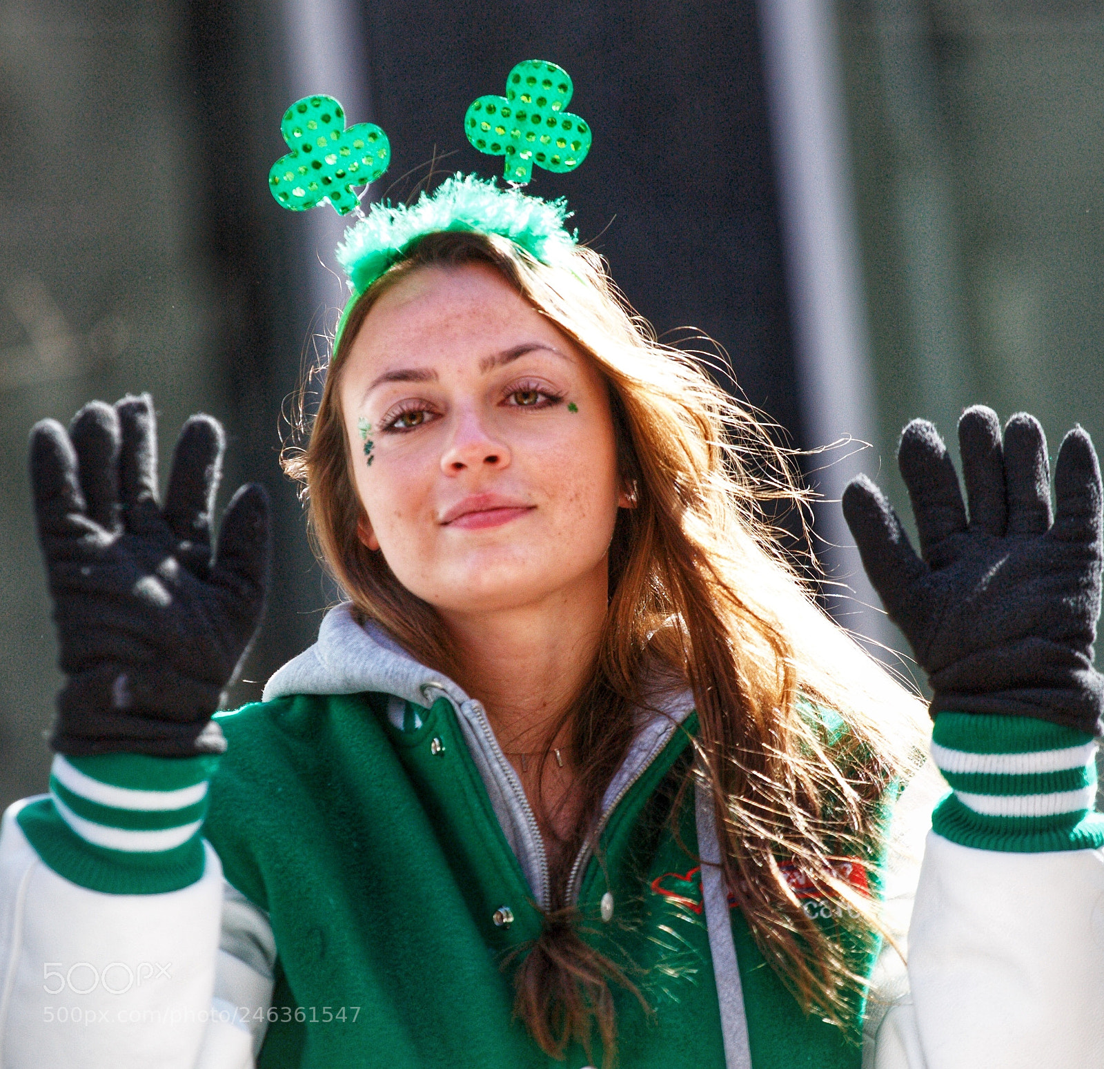 Canon EOS 5D sample photo. St. patrick day parade 2017 photography