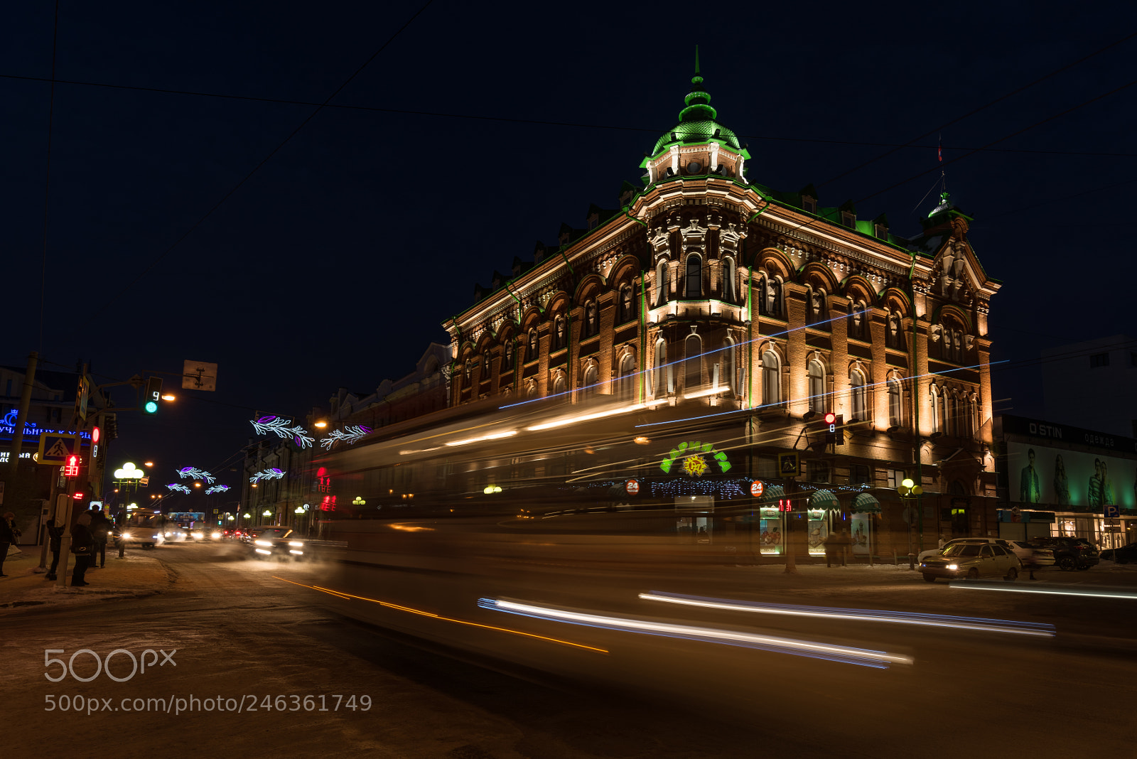 Nikon D810 sample photo. Winter evening in the photography