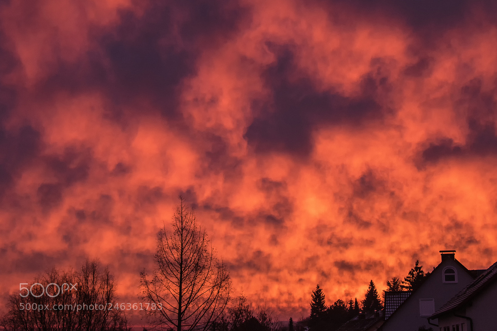 Canon EOS 7D Mark II sample photo. Clouds in flames photography