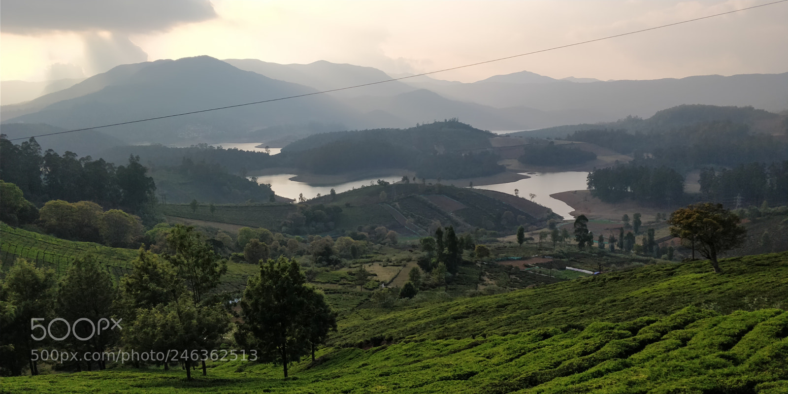 OnePlus 5T sample photo. Lake view from ooty photography