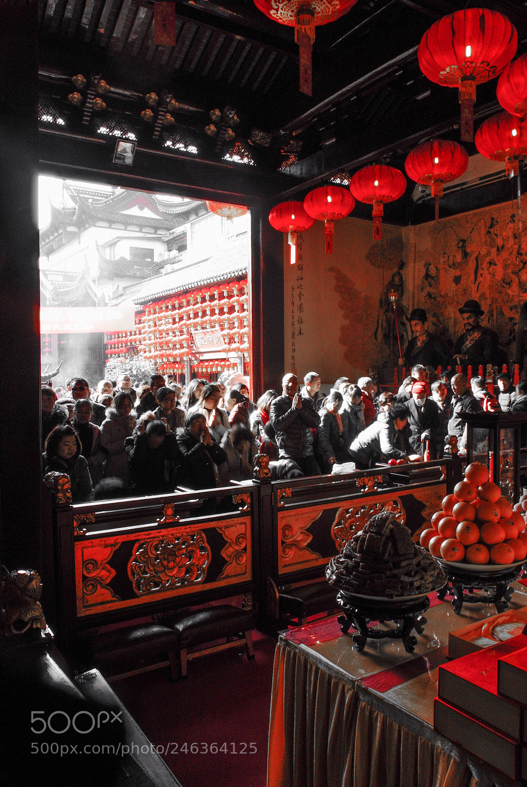 Nikon 1 V1 sample photo. Chenghuang temple of shanghai 上海城隍庙 photography