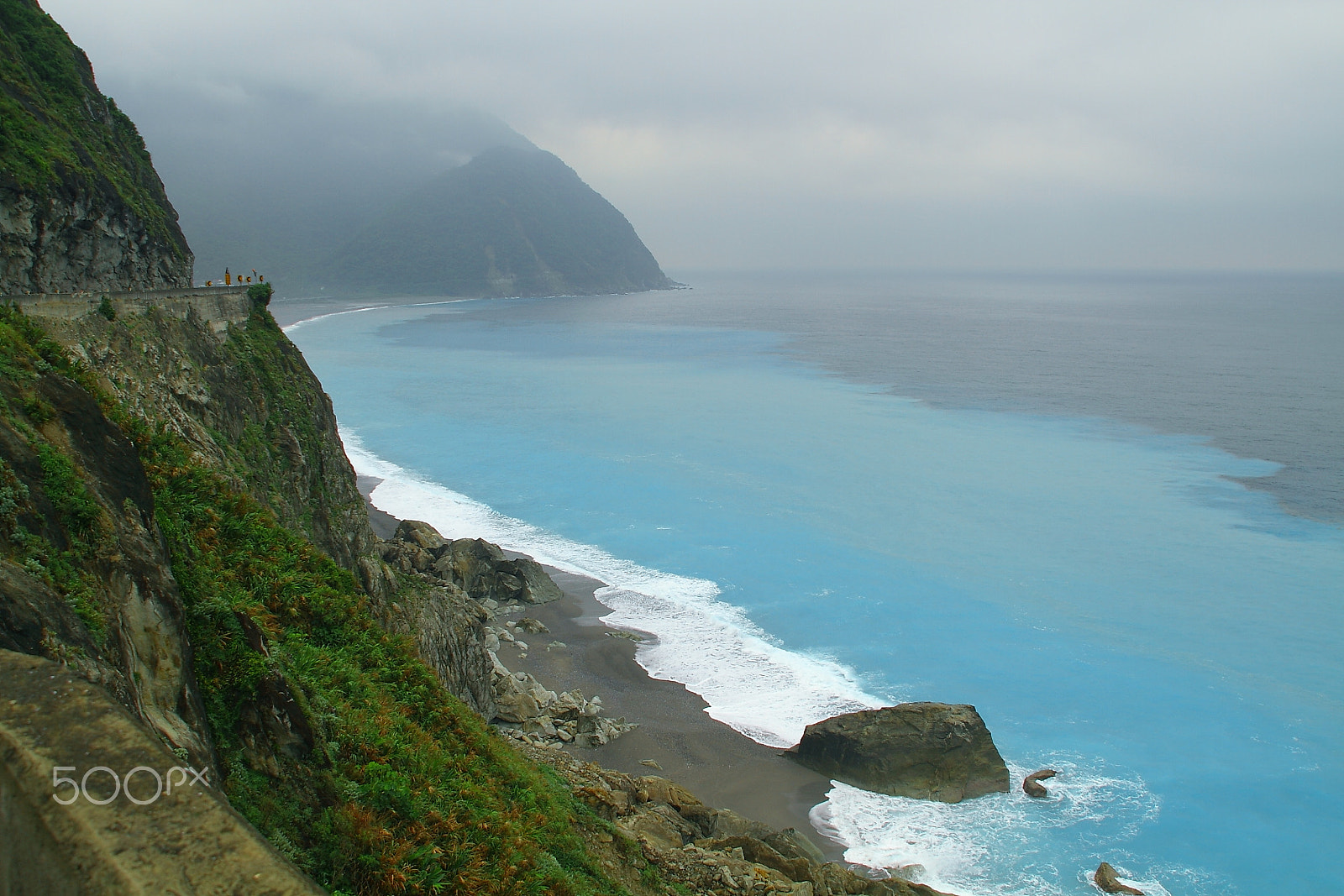 Canon EOS 7D sample photo. Su ha highway along the pacific ocean in taiwan east coast photography