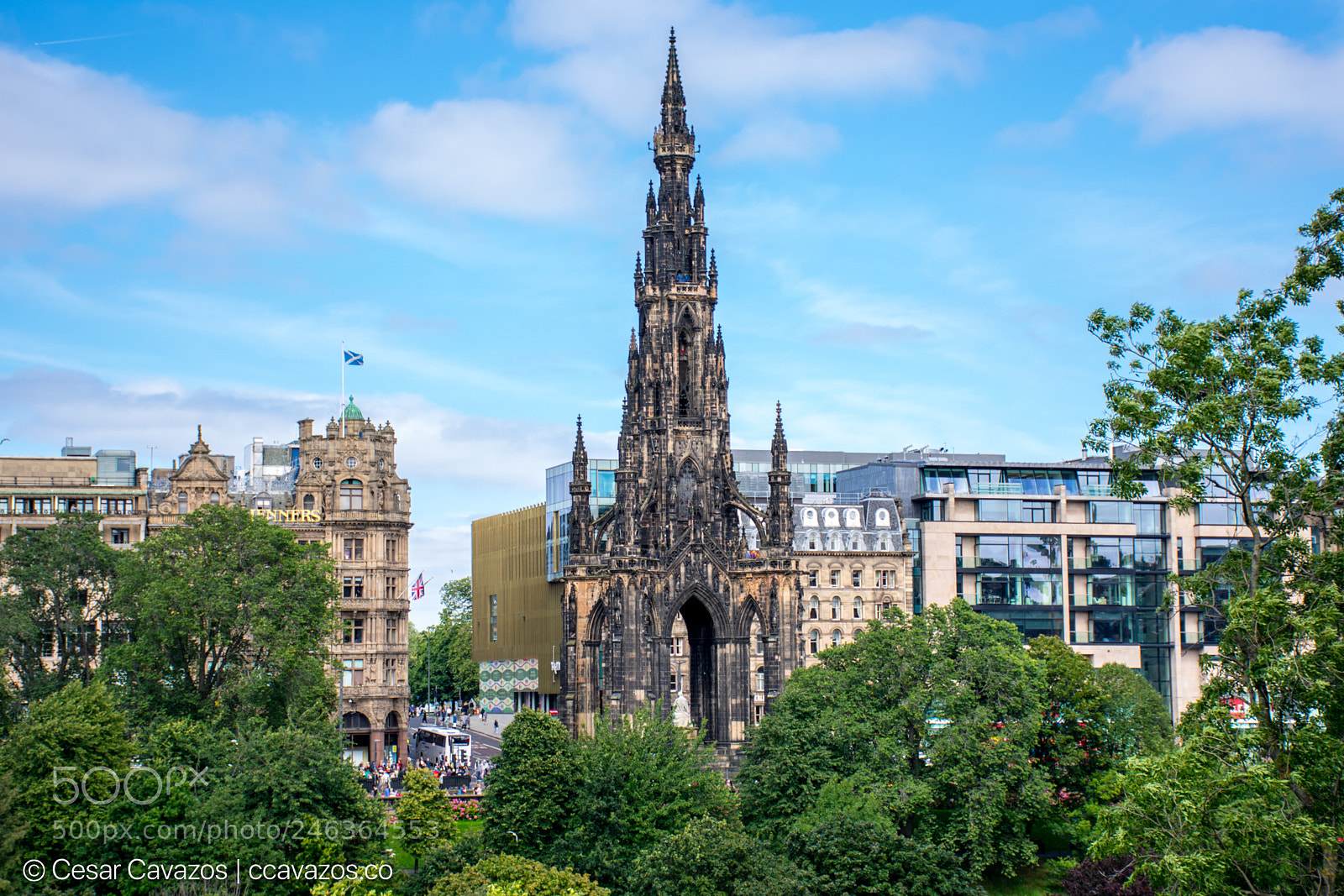 Nikon D3400 sample photo. Scott monument photography