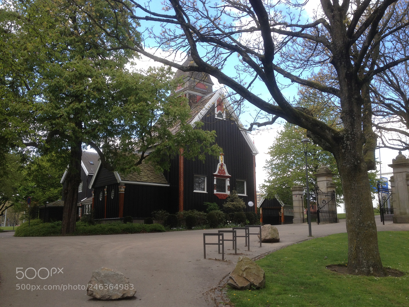 Apple iPhone 4S sample photo. Rotterdam, norwegian seamans church photography