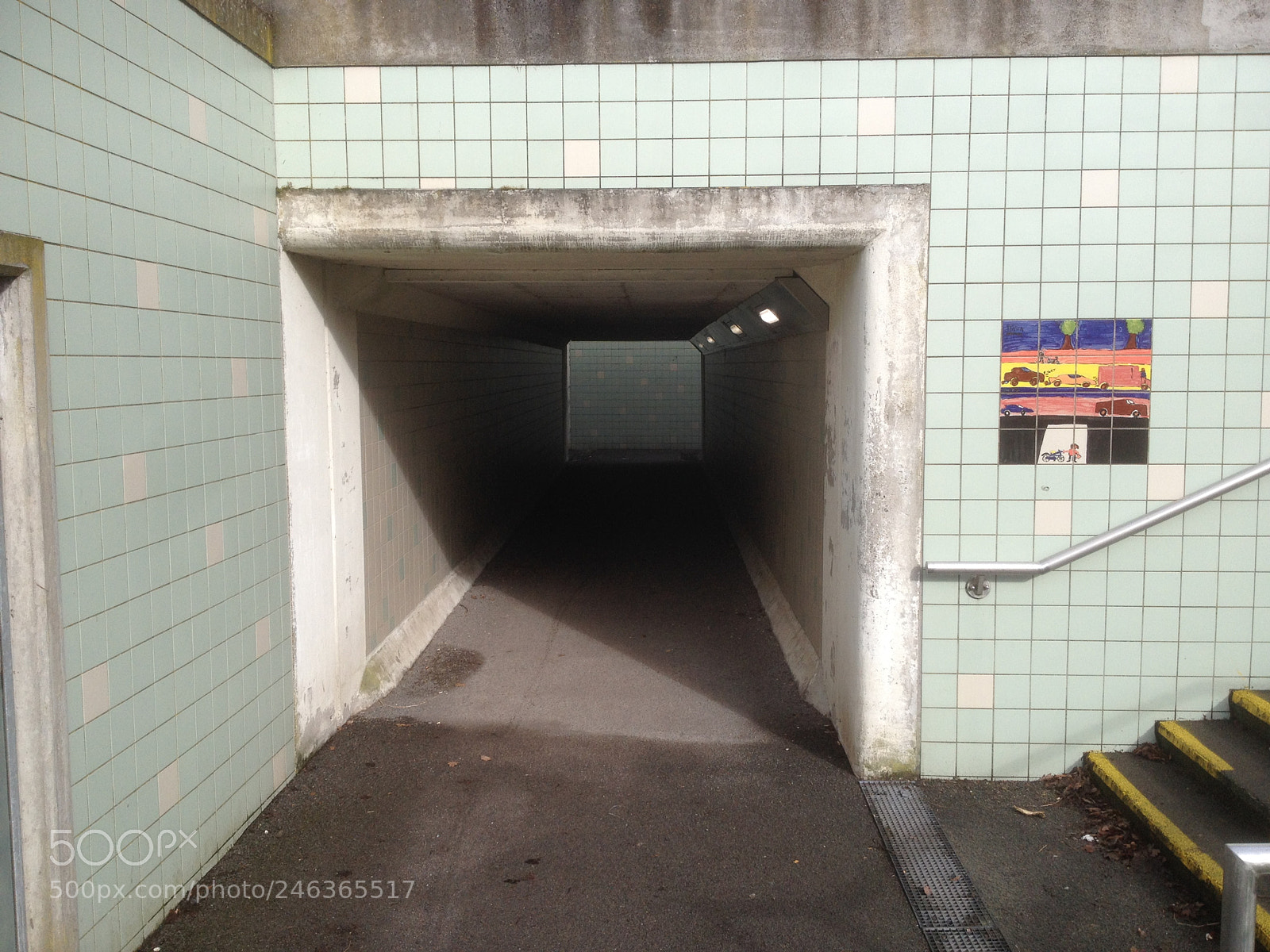 Apple iPhone 4S sample photo. Fietstunnel, rijksstraatweg photography